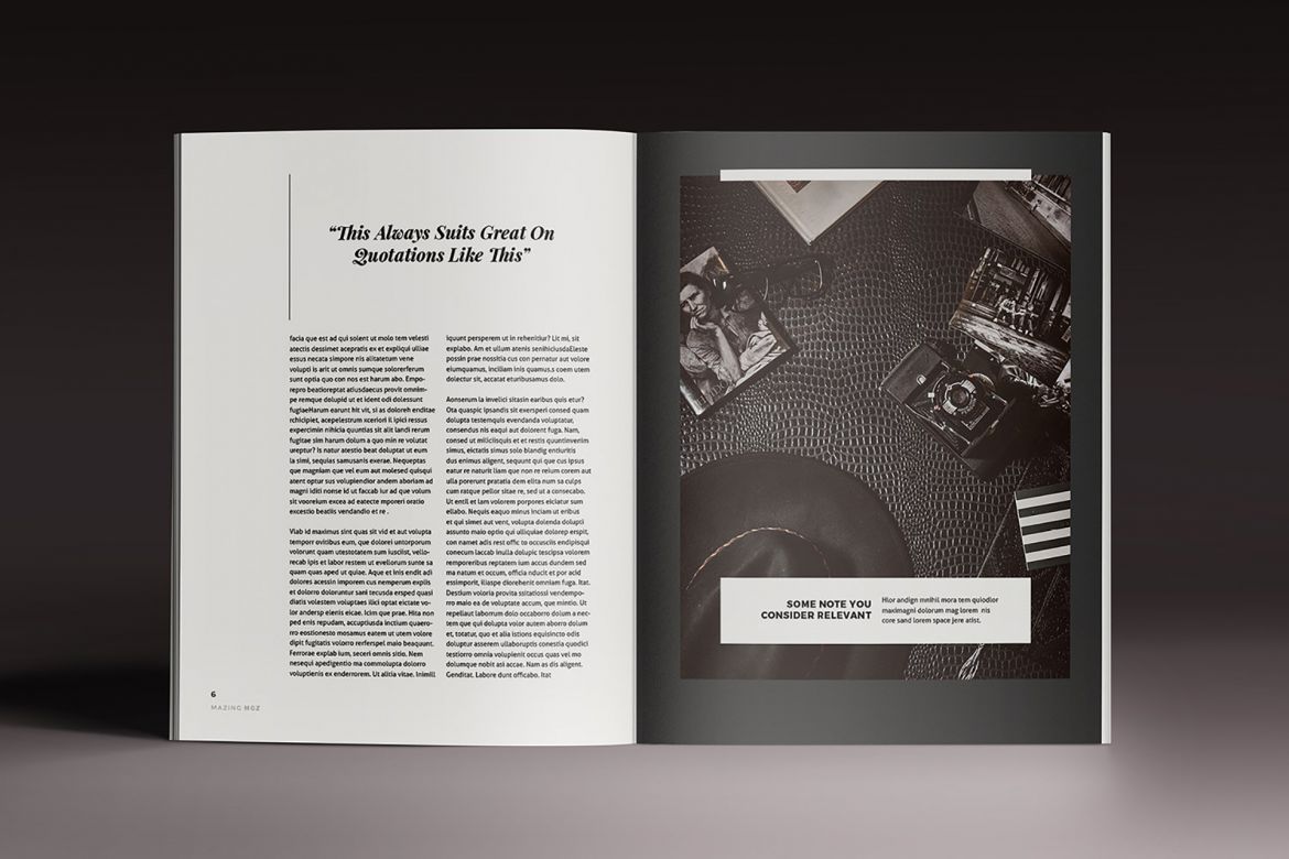 Mazing Magazine Indesign Template - view 3