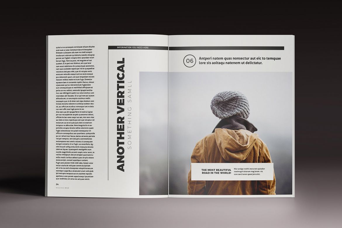 Mazing Magazine Indesign Template - view 12