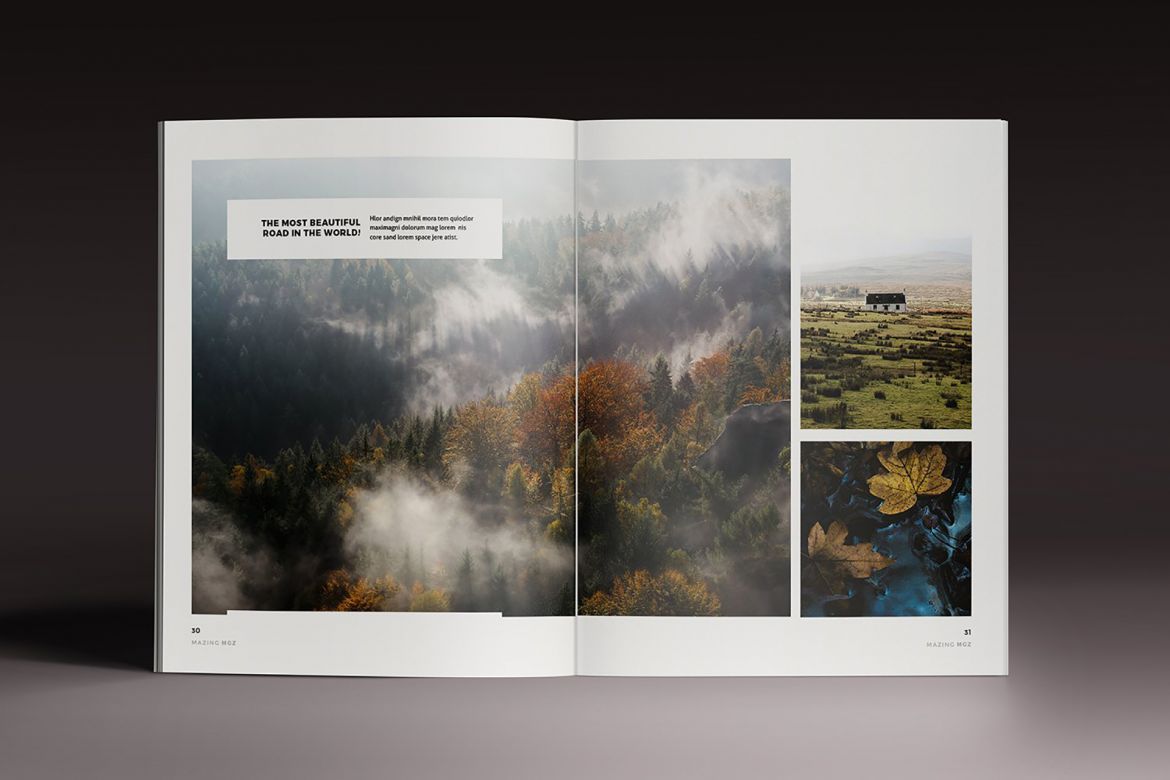 Mazing Magazine Indesign Template - view 15