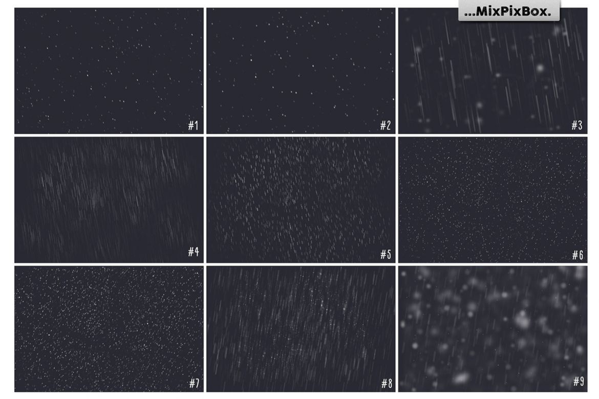 Realistic Rain Photo Overlays - view 5