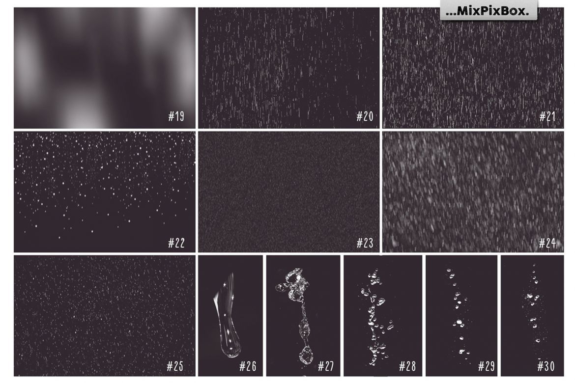 Realistic Rain Photo Overlays - view 7