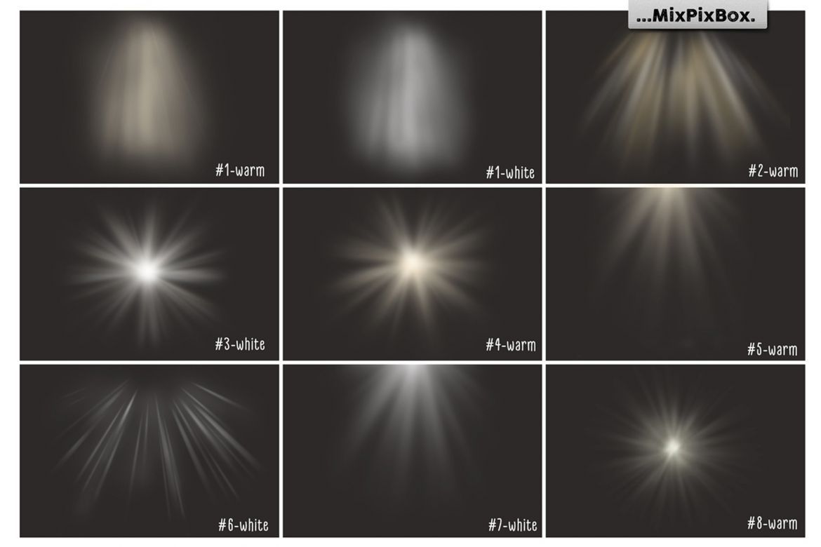 Extra Light PNG Photo Overlays - view 5