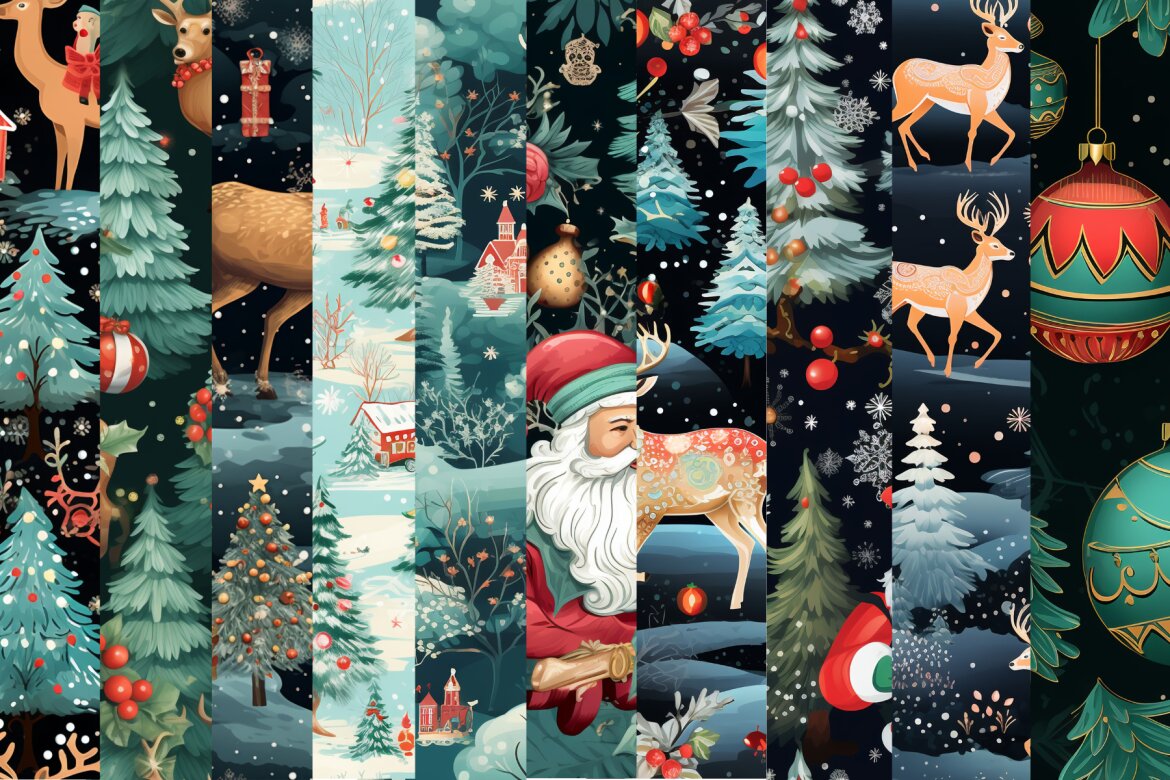 Free Christmas Light Patterns - view 4