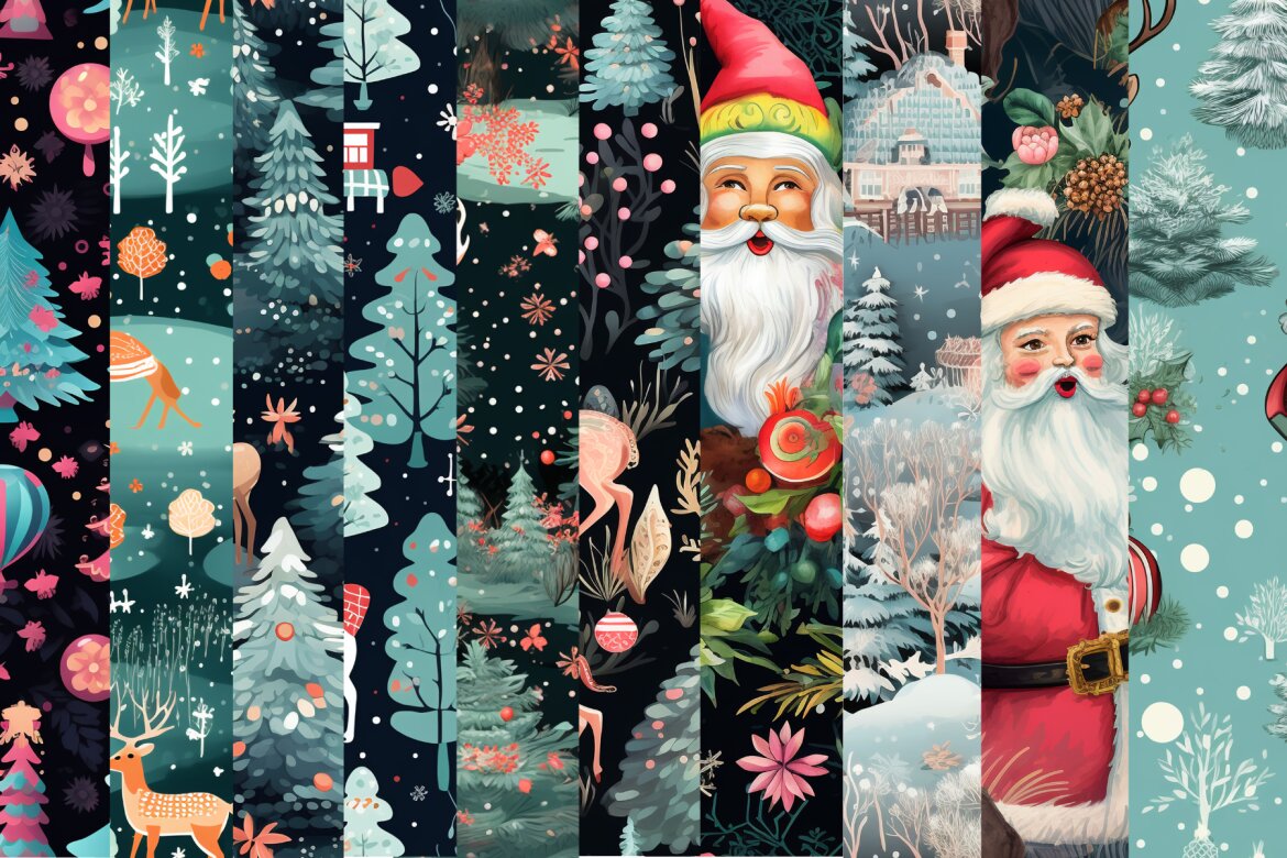 Free Christmas Light Patterns - view 3