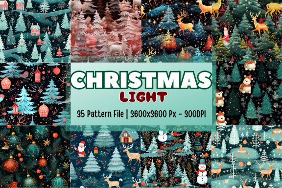 Free Christmas Light Patterns