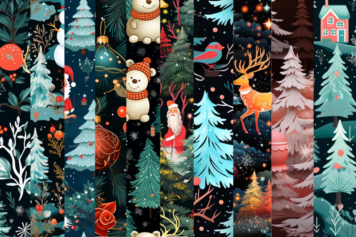 Free Christmas Light Patterns alternate