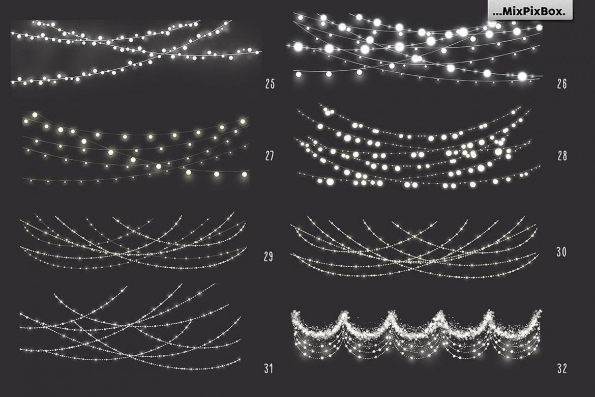 Festive String Lights Overlays - view 7