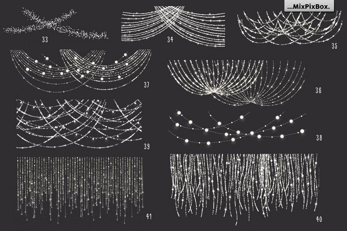 Festive String Lights Overlays - view 8