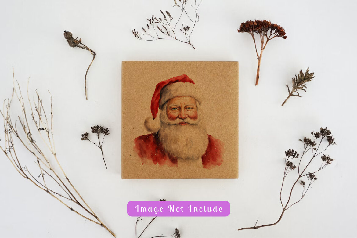 Free santa claus watercolor illustration vol. 10 alt