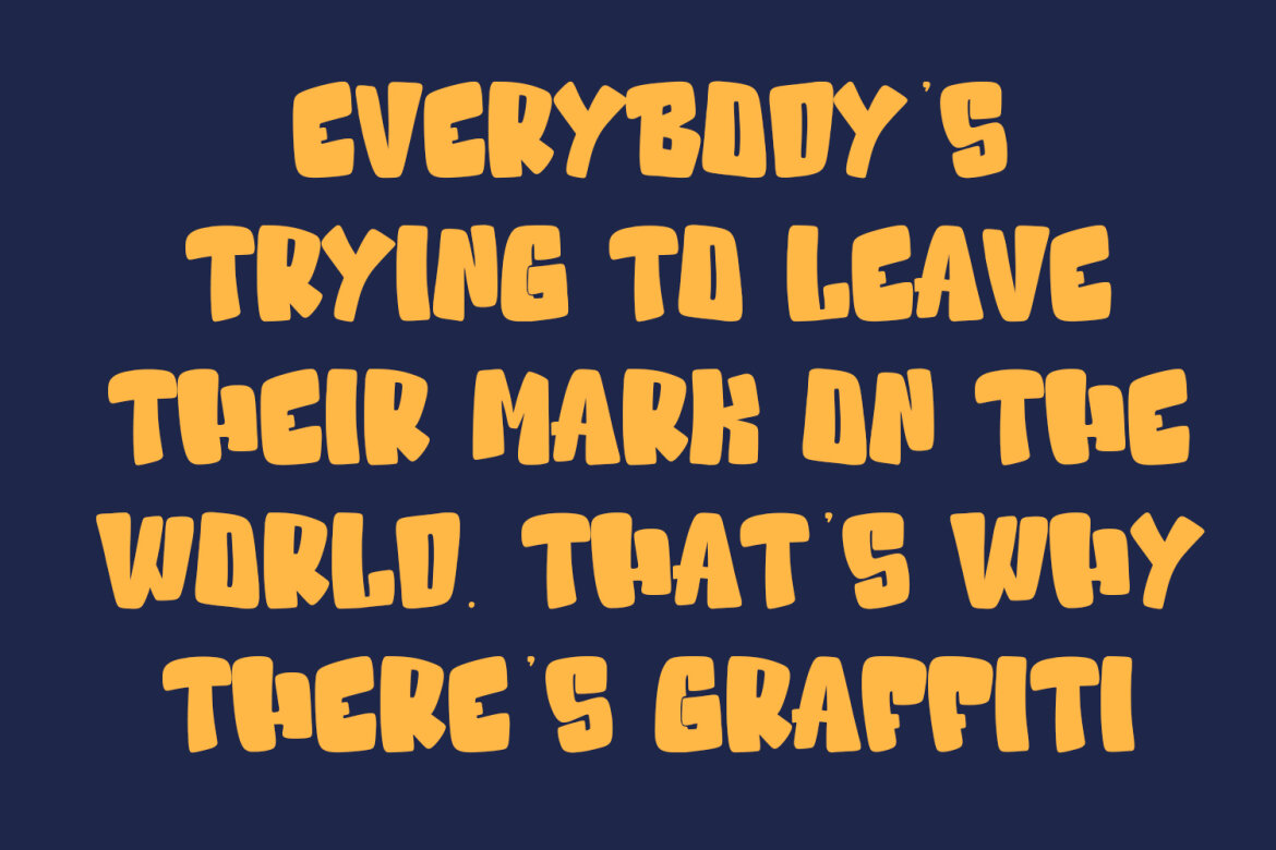 Bejowish FREE Display Font - view 6