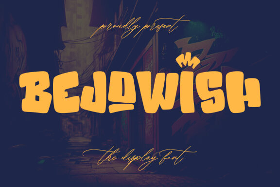 Bejowish FREE Display Font