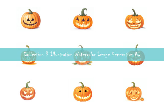 Halloween pumpkin jack o lantern FREE illustrations vol. 10