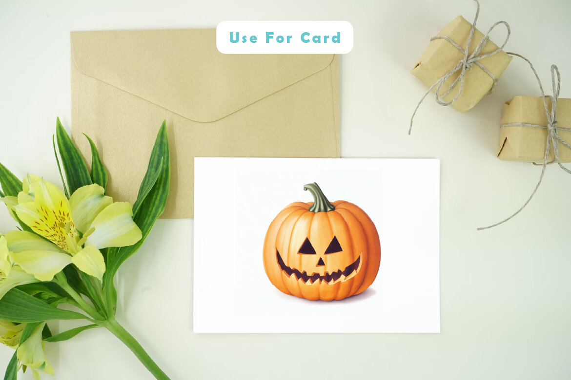 Halloween pumpkin jack o lantern FREE illustrations vol. 10 alt