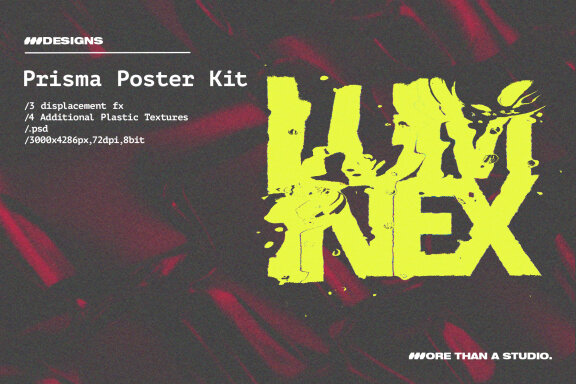 Prisma Poster Kit FREE Ps Template