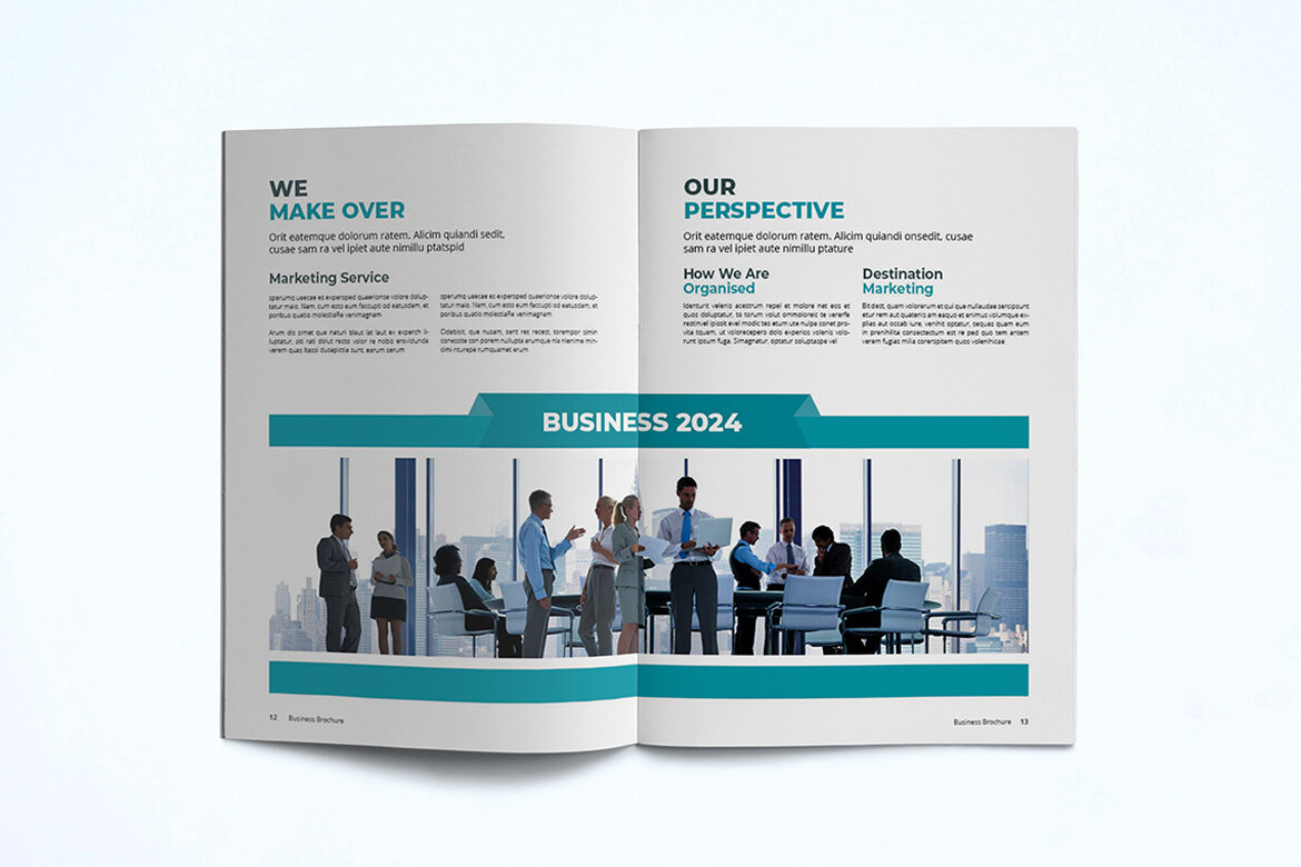 Free Business Brochure Template - view 10