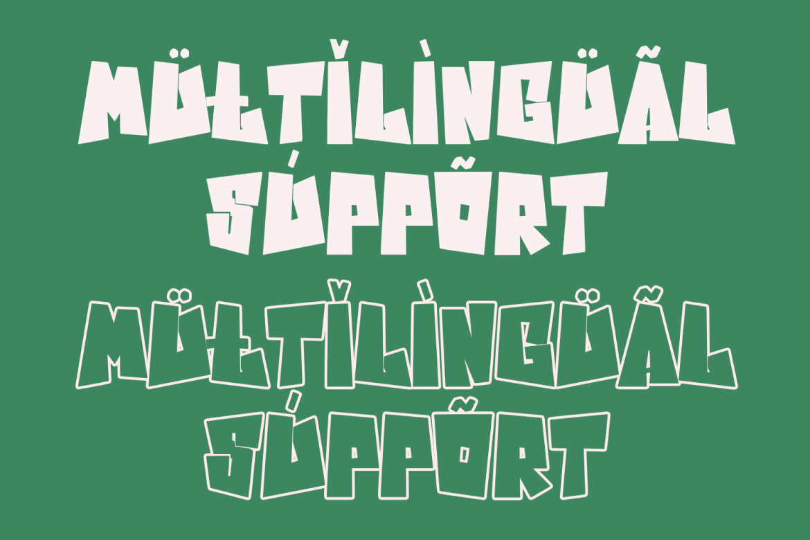 Himija Playful FREE Typeface alternate