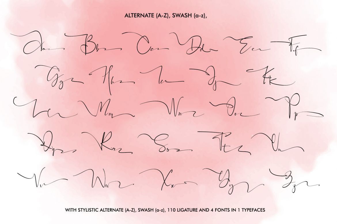 Black Pink Signature - view 7