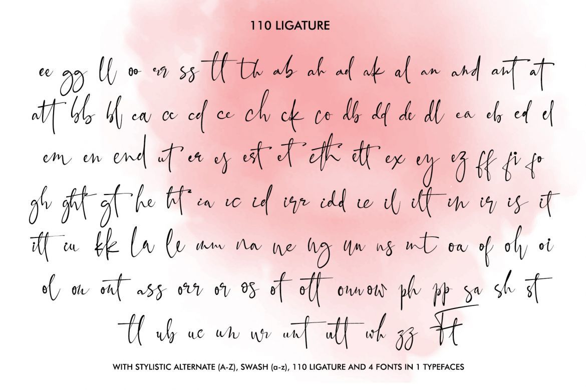 Black Pink Signature - view 8