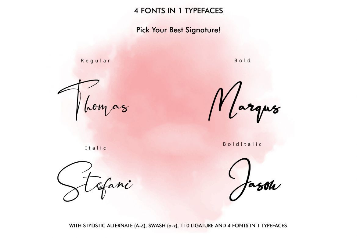 Black Pink Signature - view 9