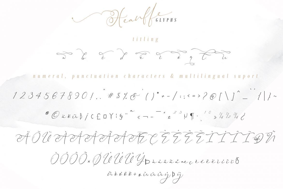 Heanffe Script - view 11