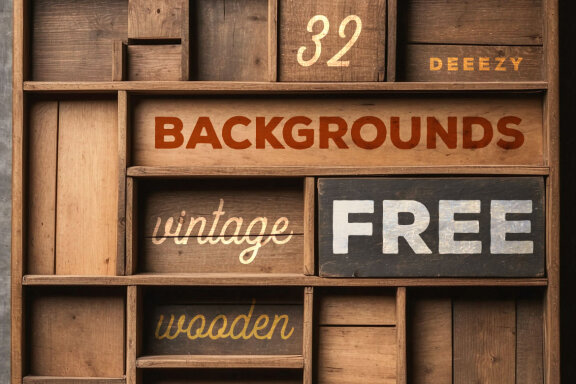 32 Free Vintage Wooden Backgrounds