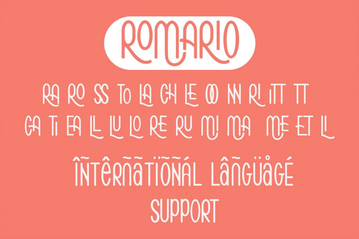 Romario Font - view 10