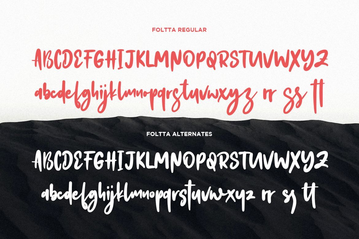 Foltta Typeface - view 10