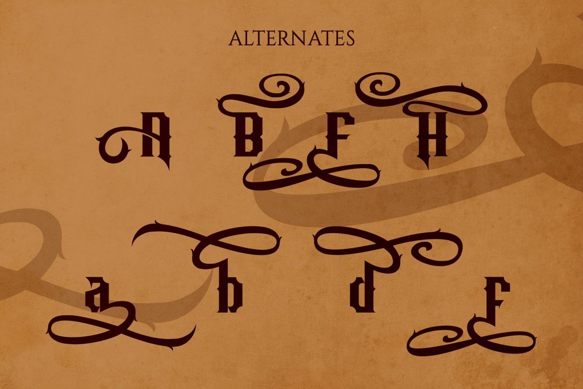 Aesthetic Vintage Font - view 7