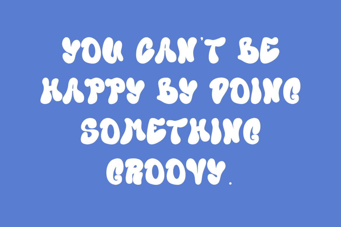 Othist Groovy FREE Font - view 6