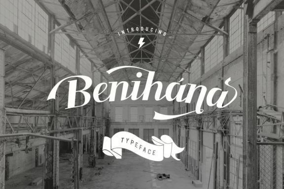 Benihana Vintage Font