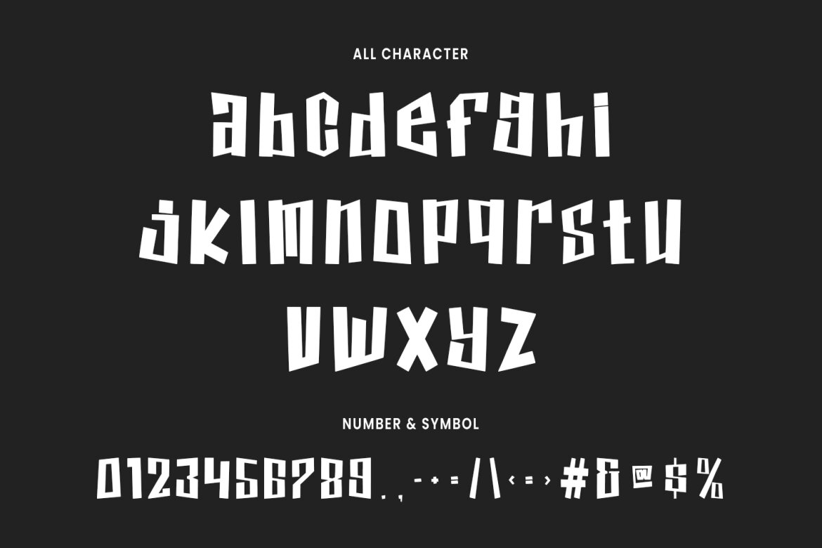 Vihzap Playful FREE Font - view 6