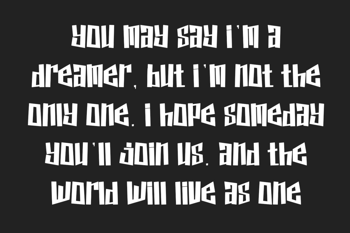 Vihzap Playful FREE Font - view 5