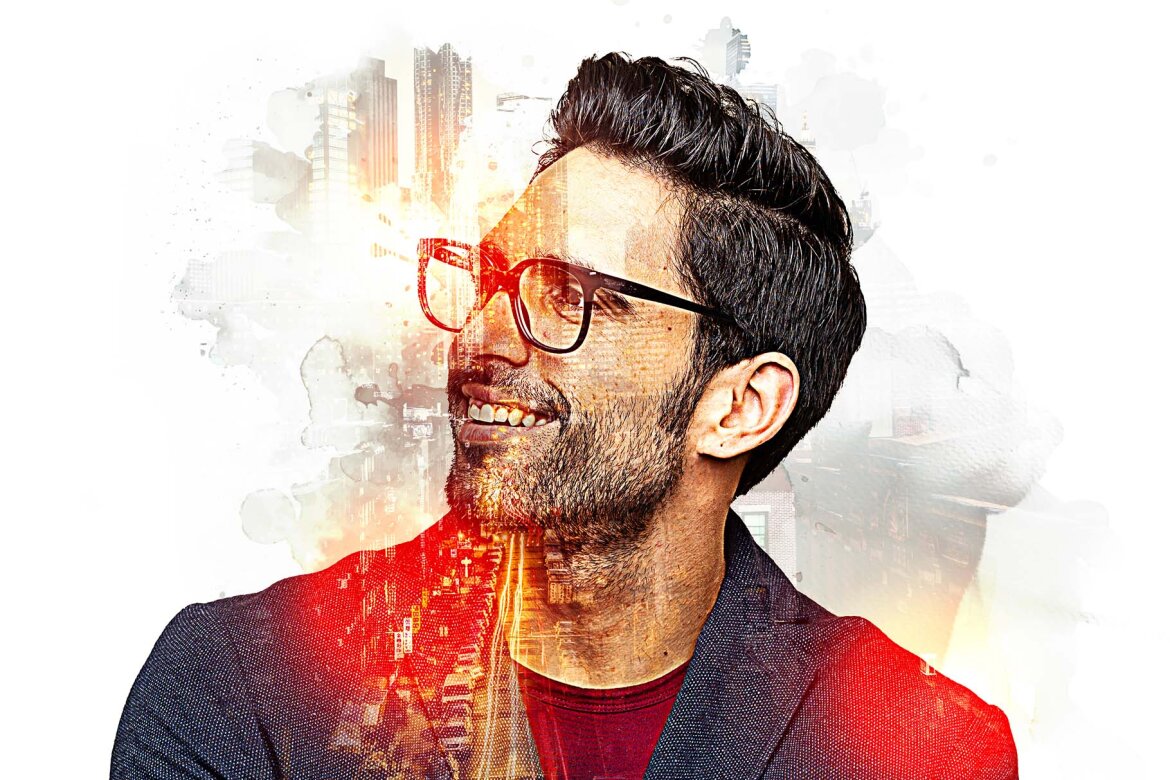  FREE Double Exposure Photo Template - view 3