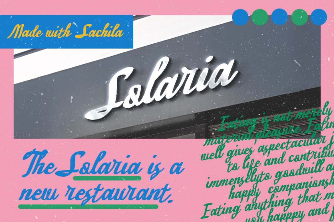 Sachila FREE Handwritten Script - view 7