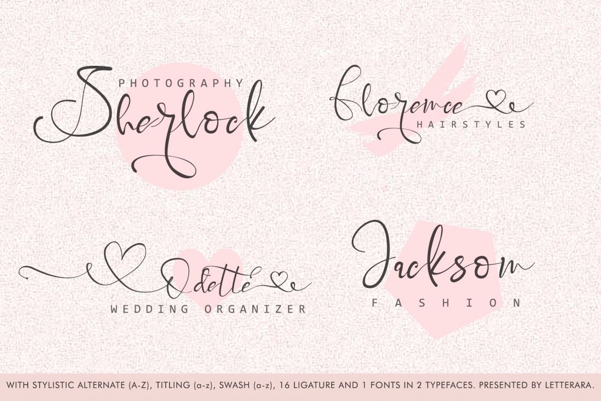 Brigitta Script - view 8