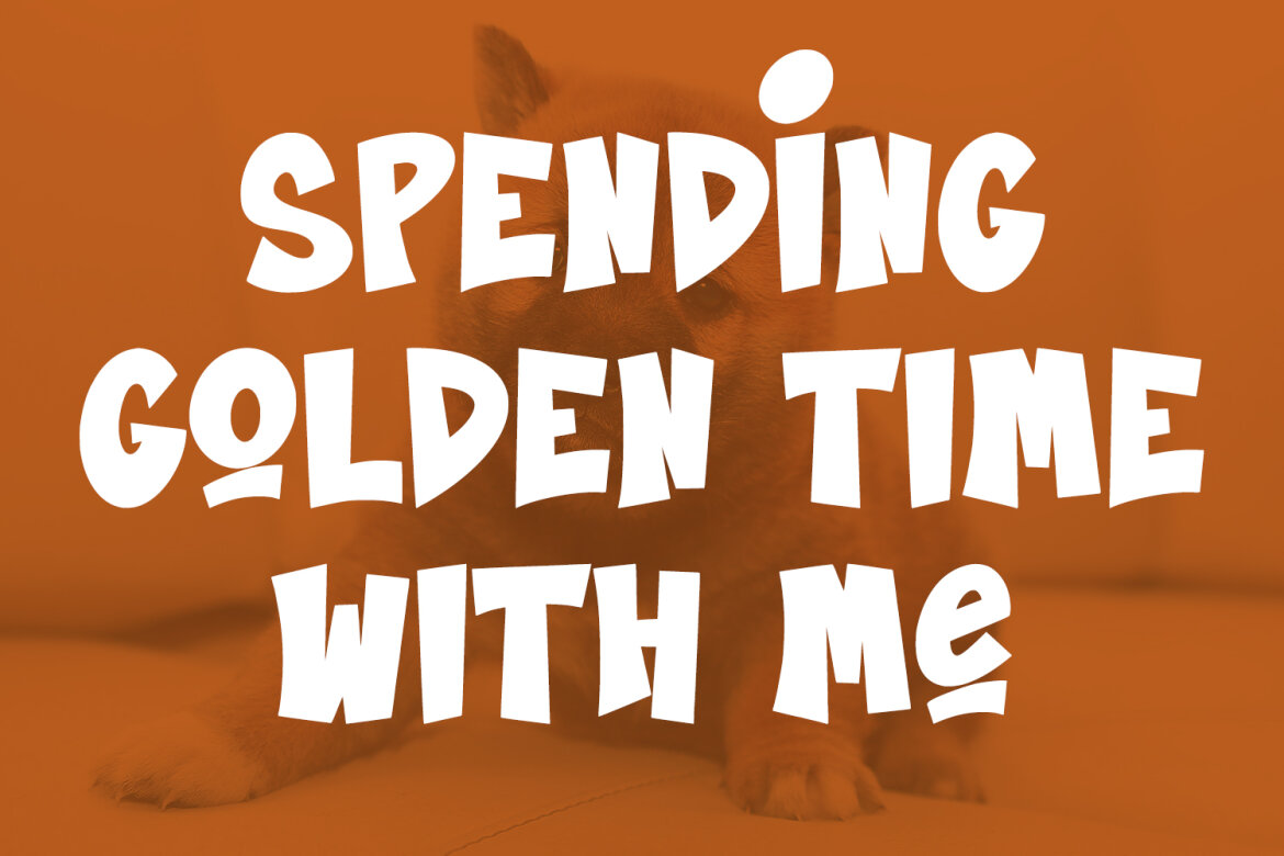 Peekpok Comic FREE Font - view 5