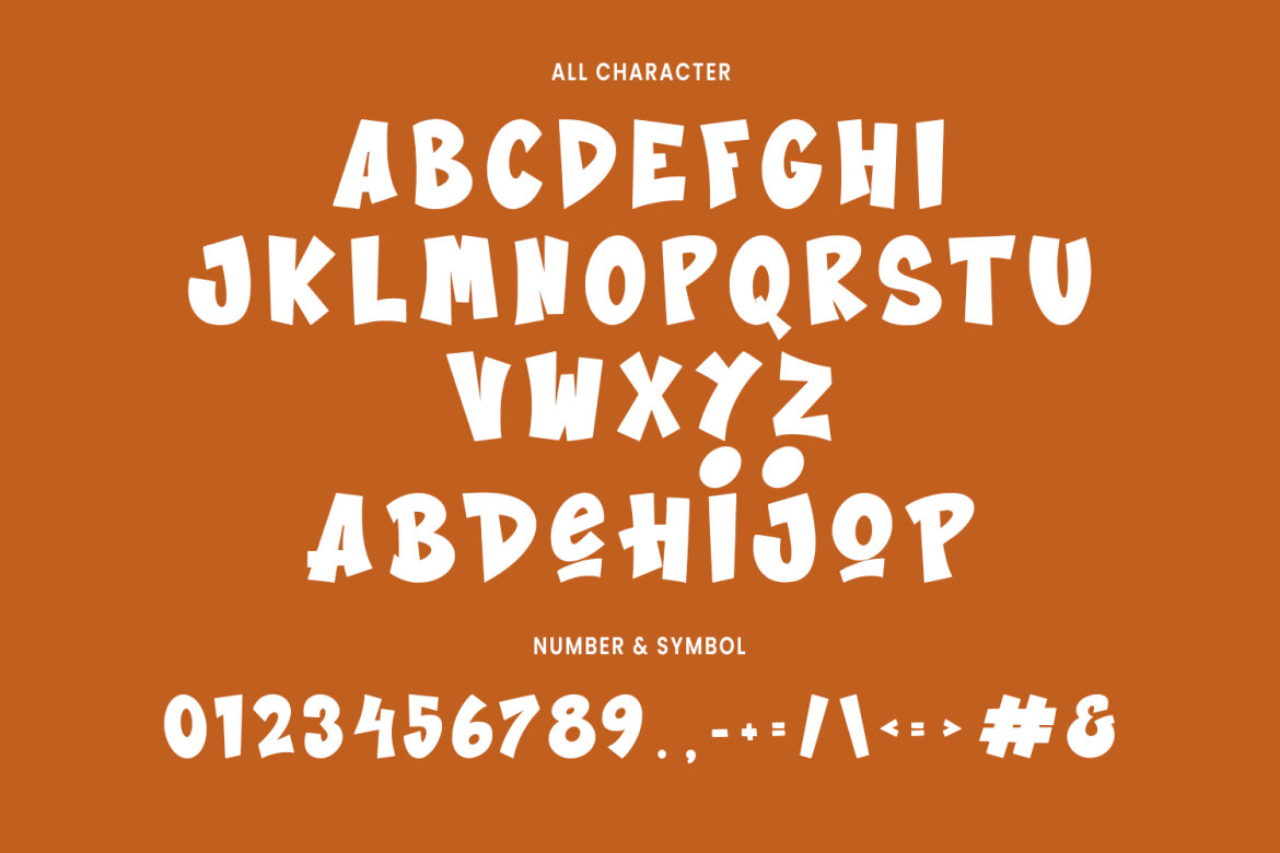 Peekpok Comic FREE Font - view 7