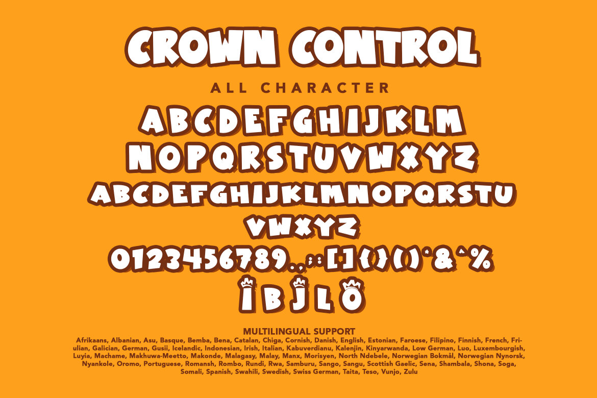 Crown Control FREE Font - view 7