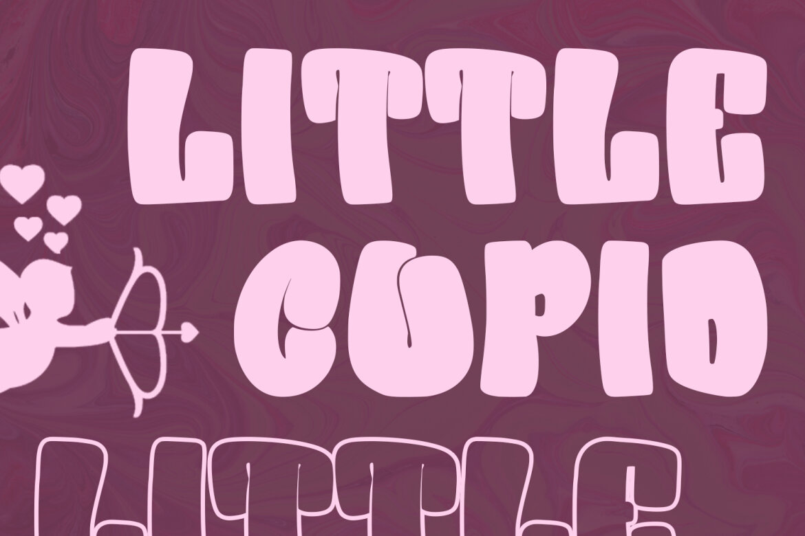 Lovial Fat Bubble FREE Font - view 3