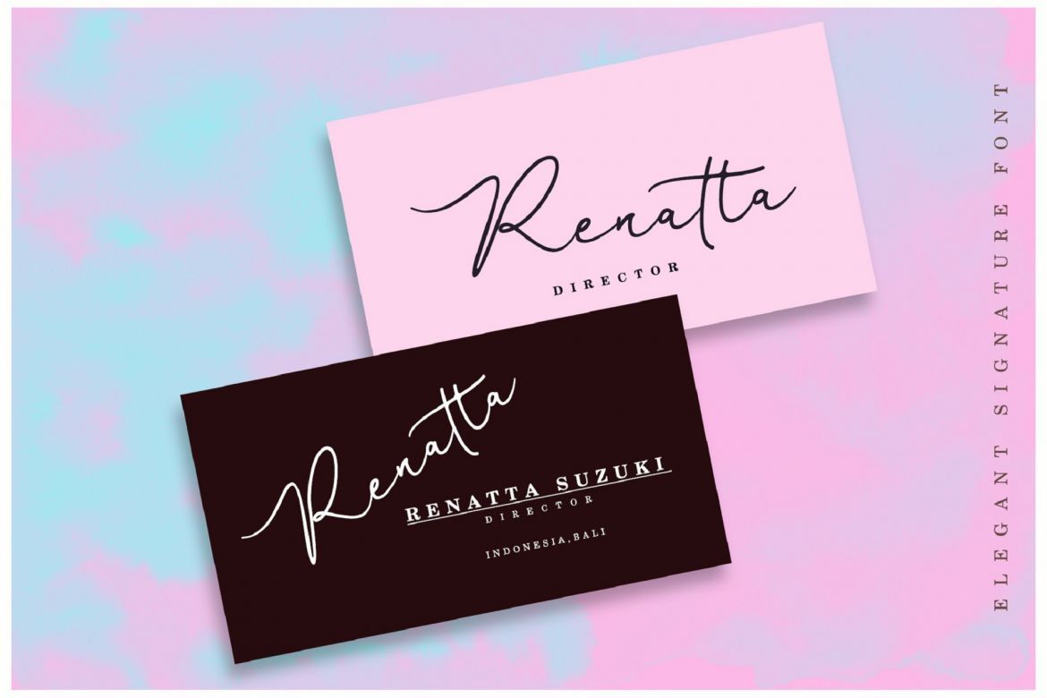 Brattica Script - view 3