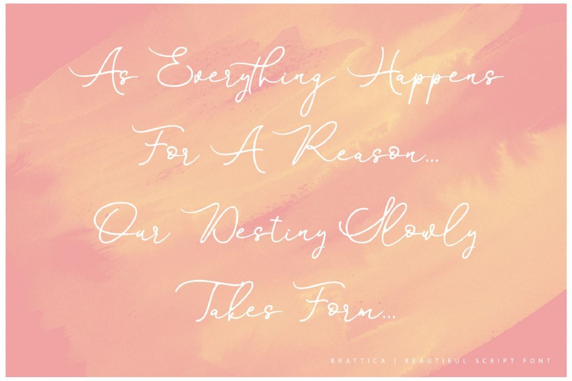 Brattica Script - view 5