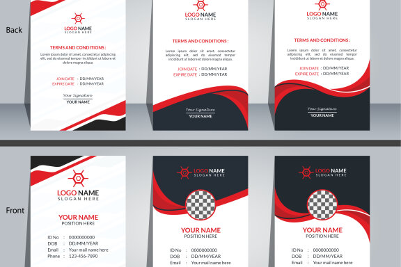 FREE ID Card Design Template