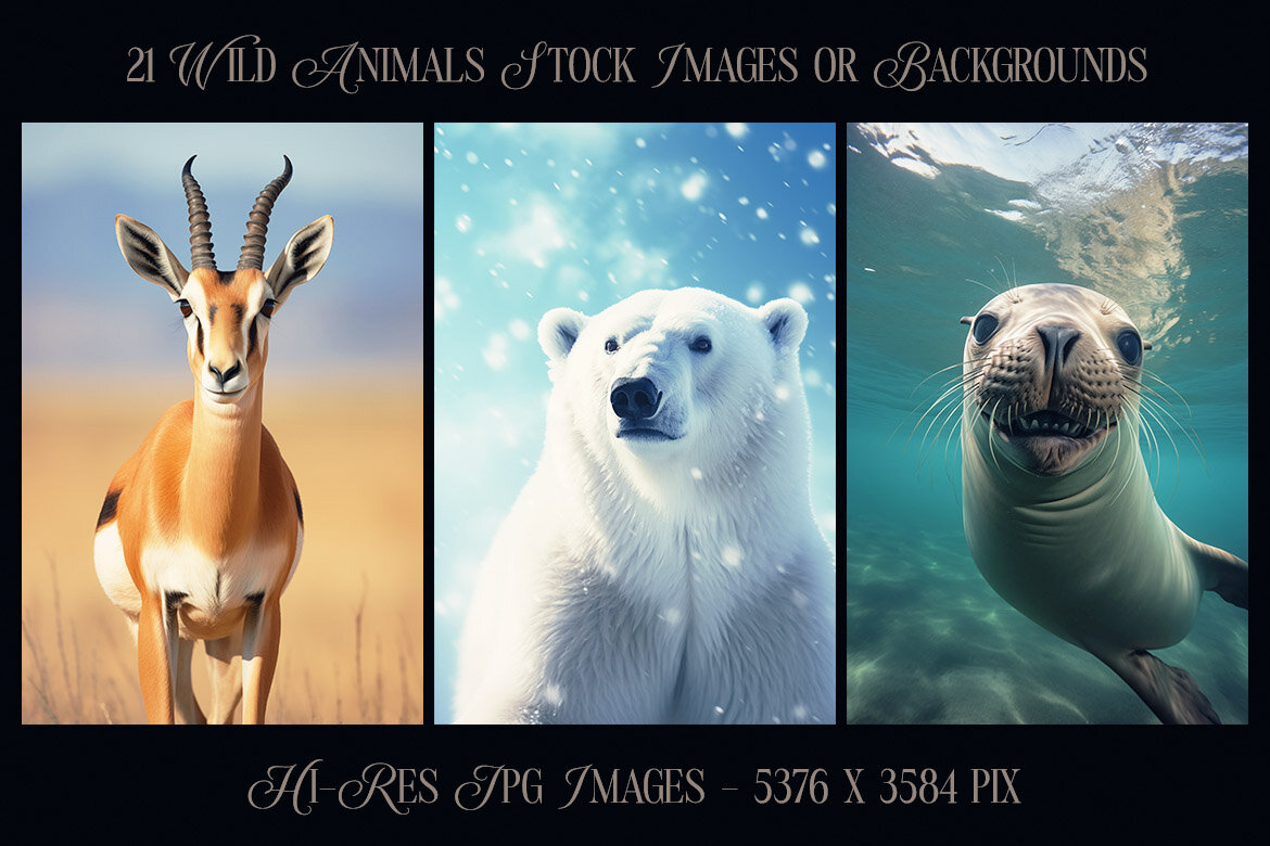 21 Free Wild Animal Portraits - view 6