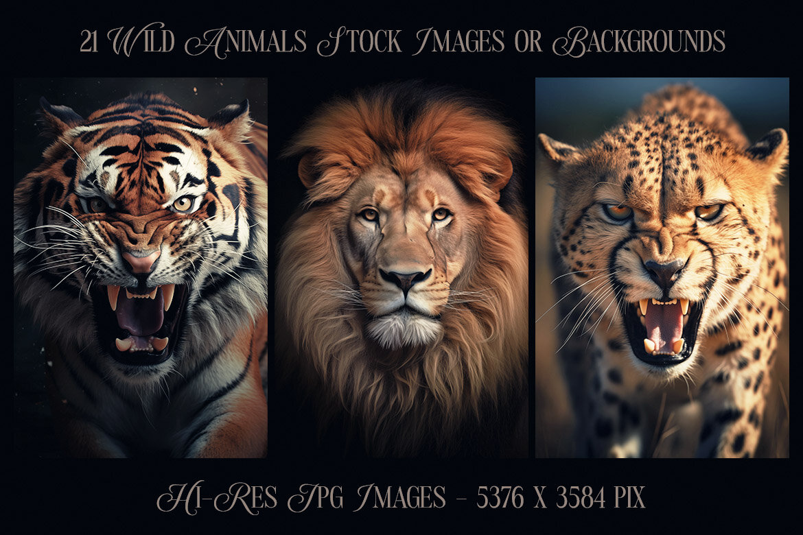 21 Free Wild Animal Portraits - view 4