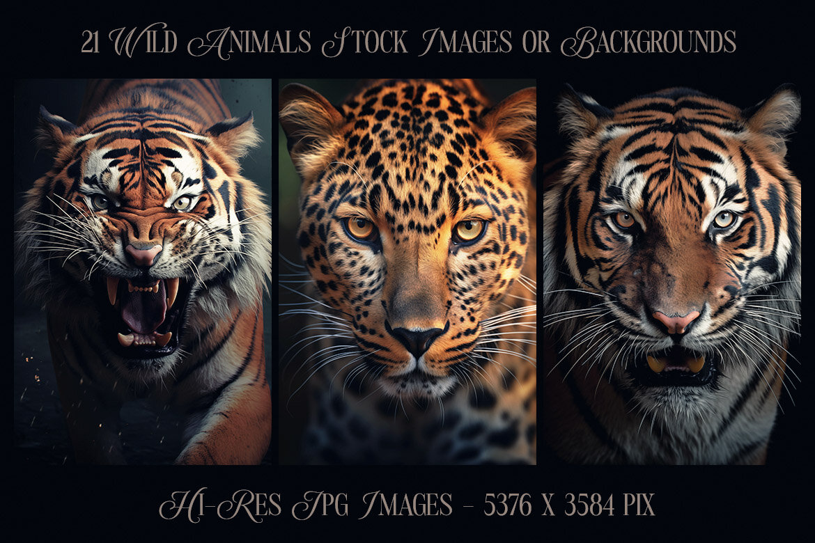 21 Free Wild Animal Portraits - view 8