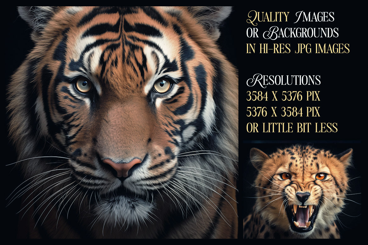 21 Free Wild Animal Portraits - view 3