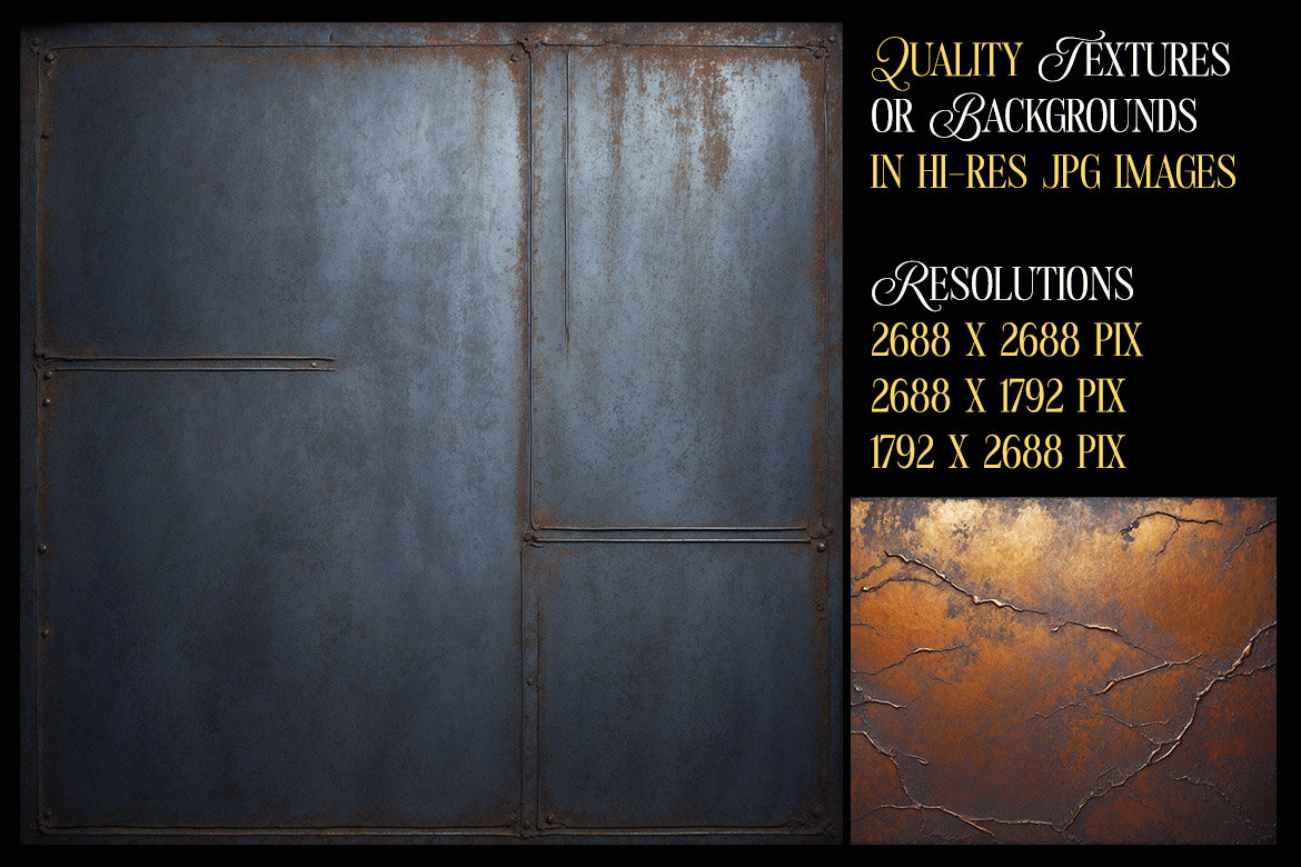 20 Free Vintage & Metallic Backgrounds alternate