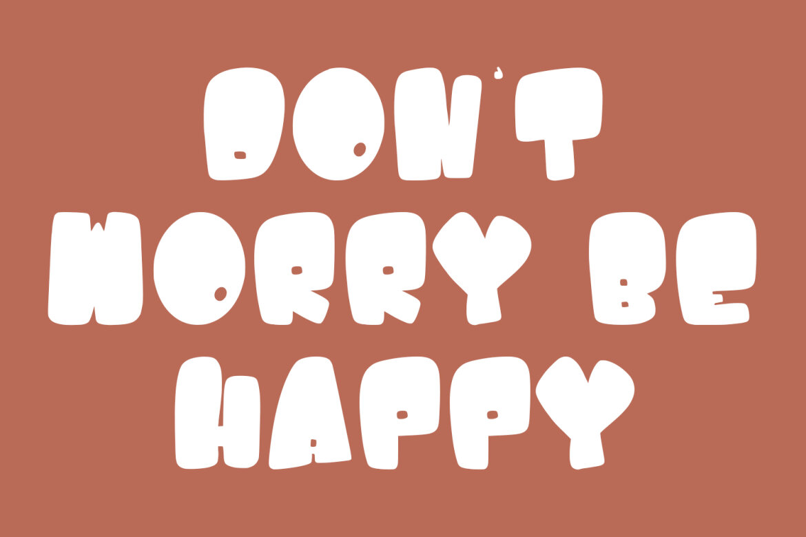 Zyzoo Bold FREE Font - view 3