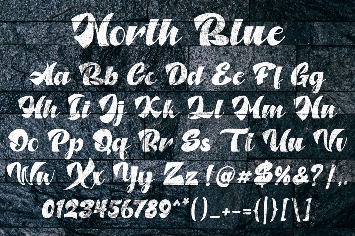 North Blue Script - view 8