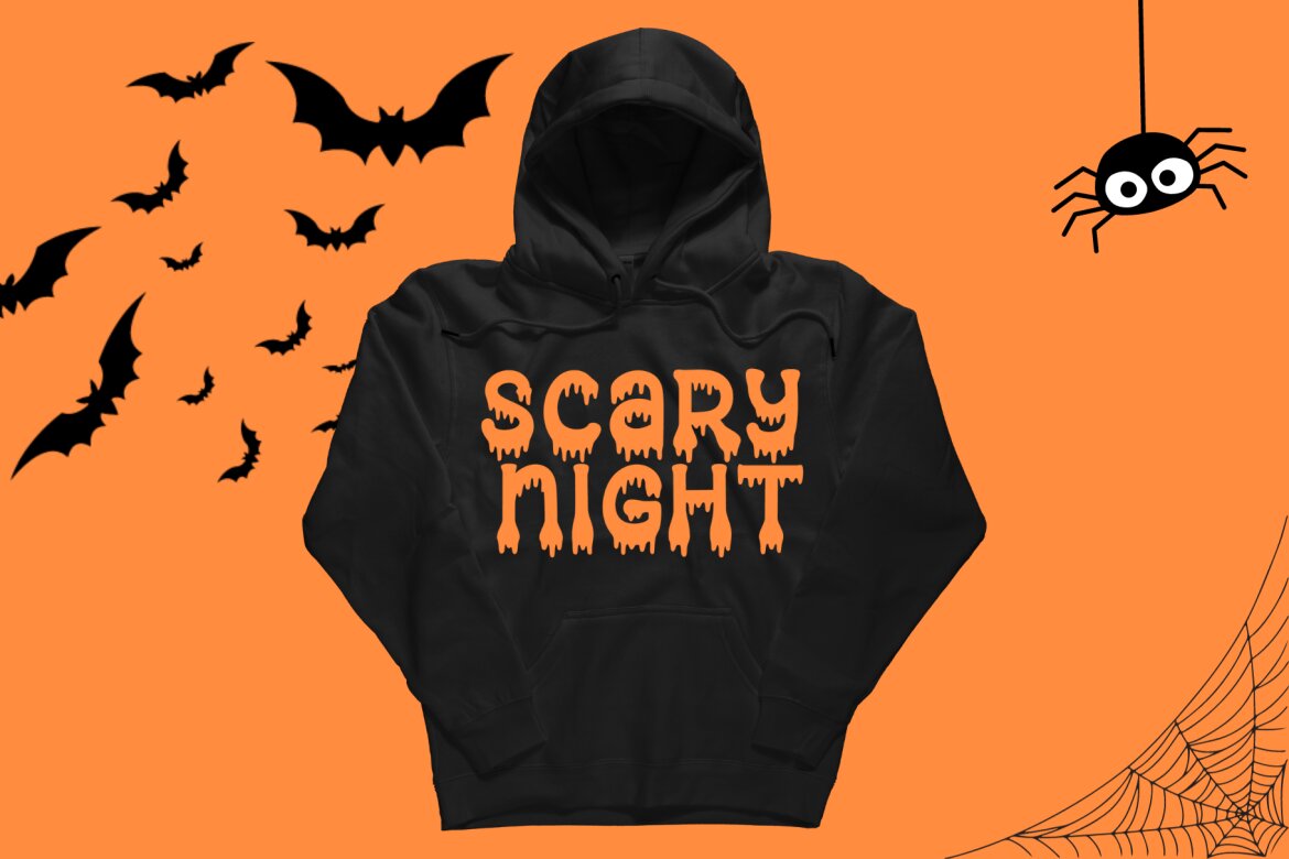 October Nightmare FREE Font - view 7